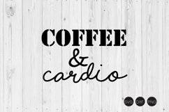 Coffee &amp; Cardio SVG Product Image 1