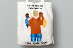 Father and children, Father's day clipart,Father's day gift Product Image 4