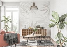 Wall mockup - Wallpaper mockup - Living room scene Product Image 3