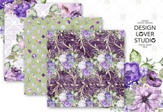 Ultra Violet digital paper pack Product Image 6