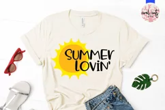 Summer lovin - Summer SVG EPS DXF PNG Cut File Product Image 2