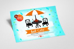 Hot Cafe Shop Card Template Product Image 2