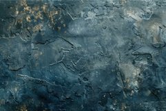 Aged blue textured background with peeling paint Product Image 1