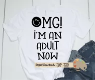 Funny quote 18th birthday svg file Funny graduation svg dxf Product Image 2