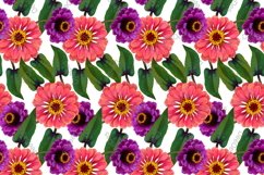 12 Seamless colorful FLOWER patterns bundle. Digital Paper Product Image 15