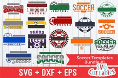 Soccer SVG Bundle 1 | Template SVG Bundle | Shirt Bundle Product Image 2