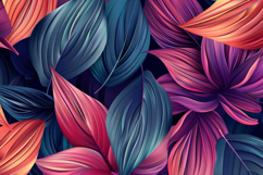 Colourful Leaves Background Wallpaper Product Image 1