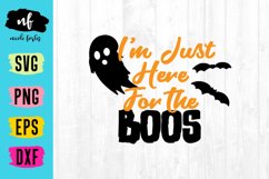 Here for the BOOS Halloween SVG Cut File Product Image 2