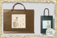 18 Digital Papers - Camping Party Clip art design , Glamping Product Image 14