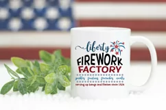 Firework Factory SVG Cut File - Patriotic SVG DXF EPS PNG Product Image 4