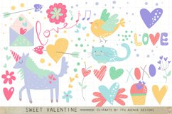 Sweet Valentine Cliparts Product Image 1
