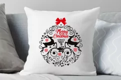 Merry Christmas SVG PNG EPS DXF Santa SVG Holiday SVG Files Product Image 3
