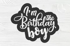 Birthday Boy SVG, Birthday Squad Svg, Family Shirt Quotes Product Image 6