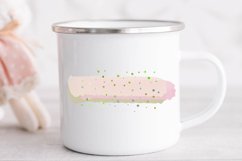 Watercolor and Glitter Brush Strokes in Pastel Colors Product Image 3