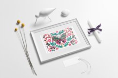 Butterfly and nature layered paper cut| Butterfly paper Product Image 2