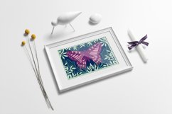 3D paper / Butterfly Papercut / Butterfly layered paper cut Product Image 2