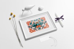 3D paper / Floral Butterfly Papercut / Butterfly paper cut Product Image 2