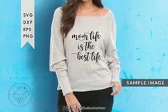 Mom life is the best life SVG PNG EPS DXF Product Image 4