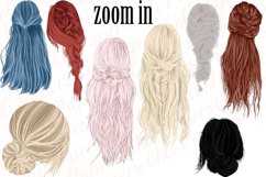 Custom Hairstyles Clipart,Hair clipart,Girls hairstyles Product Image 2