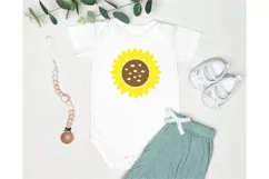 Mom Quotes SVG. Baby Quotes SVG. Sunflower SVG. Baby SVG Product Image 3
