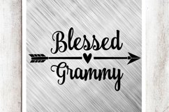 Blessed Grammy SVG/DXF/EPS File Product Image 1