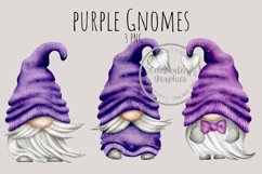 Purple Gnomes Clipart PNG Product Image 1