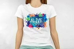 Christian PNG | Alive in Christ | Sublimation Design Product Image 2