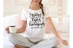 The Bags Under My Eyes Are Designer SVG - DXF - PNG Cut File Product Image 2