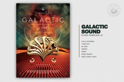 Galactic Sound Flyer Template V1 Product Image 2