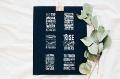 Kindness Quotes Bundle Wisdom Quotes Craft SVG Lettering PNG Product Image 5