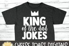 Dad SVG | King Of The Dad Jokes - Father's Day Product Image 3