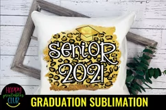 Senior 2021 Sublimation- Graduation Sublimation PNG Product Image 2