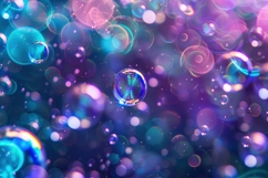 Colorful Soap Bubbles Background Wallpaper Product Image 1