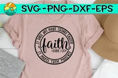 FAITH - LUKE 1 37 - SVG PNG DXF EPS Product Image 1