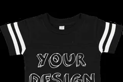 Infant Football Bodysuit Mockups - 12 |PNG|Front/Back - V1 Product Image 2