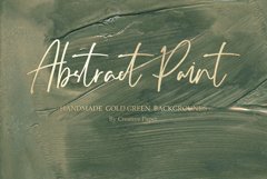Oil Paint - Handmade Bronze Gold Abstract Backgrounds Product Image 1