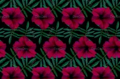 12 Seamless colorful FLOWER patterns bundle. Digital Paper Product Image 2