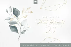 Floral Watercolor Bouquet Vol22 Product Image 1