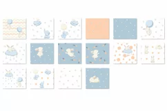 16 Tumbler sublimation designs Pastel colors baby design Product Image 2