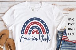 America Y'all, Southern Svg, 4th Of July, America Svg Product Image 1