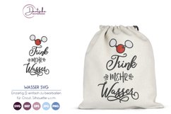 Trink mehr Wasser SVG | Chemie SVG Product Image 1