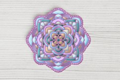 Mandala laser cut file - Layered Mandala Product Image 2