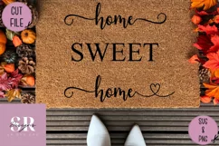 Home sweet home decal| Vinyl cutting | Home sweet home Product Image 11