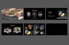 Core - Food Keynote Dark Template Product Image 7