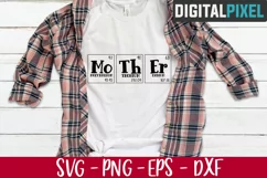 Mother Periodic Svg, Mom Periodic Svg, Mom Svg, Mother's Day Product Image 2