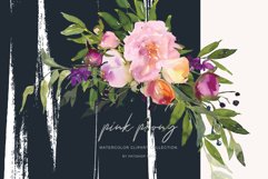 Watercolor Pink Peony Collection Product Image 3