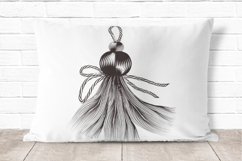 Collection of vector engraved tussles for design Product Image 4