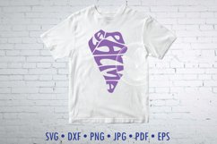 La Palma SVG cut file in the shape of the island Product Image 1