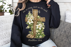 He Is Risen png, Jesus Easter png Product Image 3