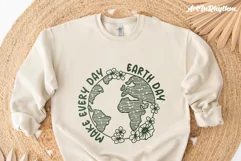 Make Every Day Earth Day Svg, Happy Earth Day Svg, Earth Svg Product Image 4